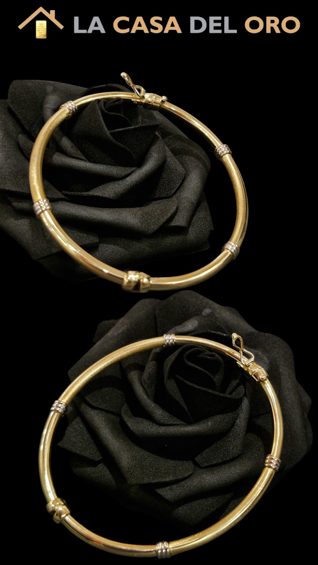 Pulsera rígida oro 18kt