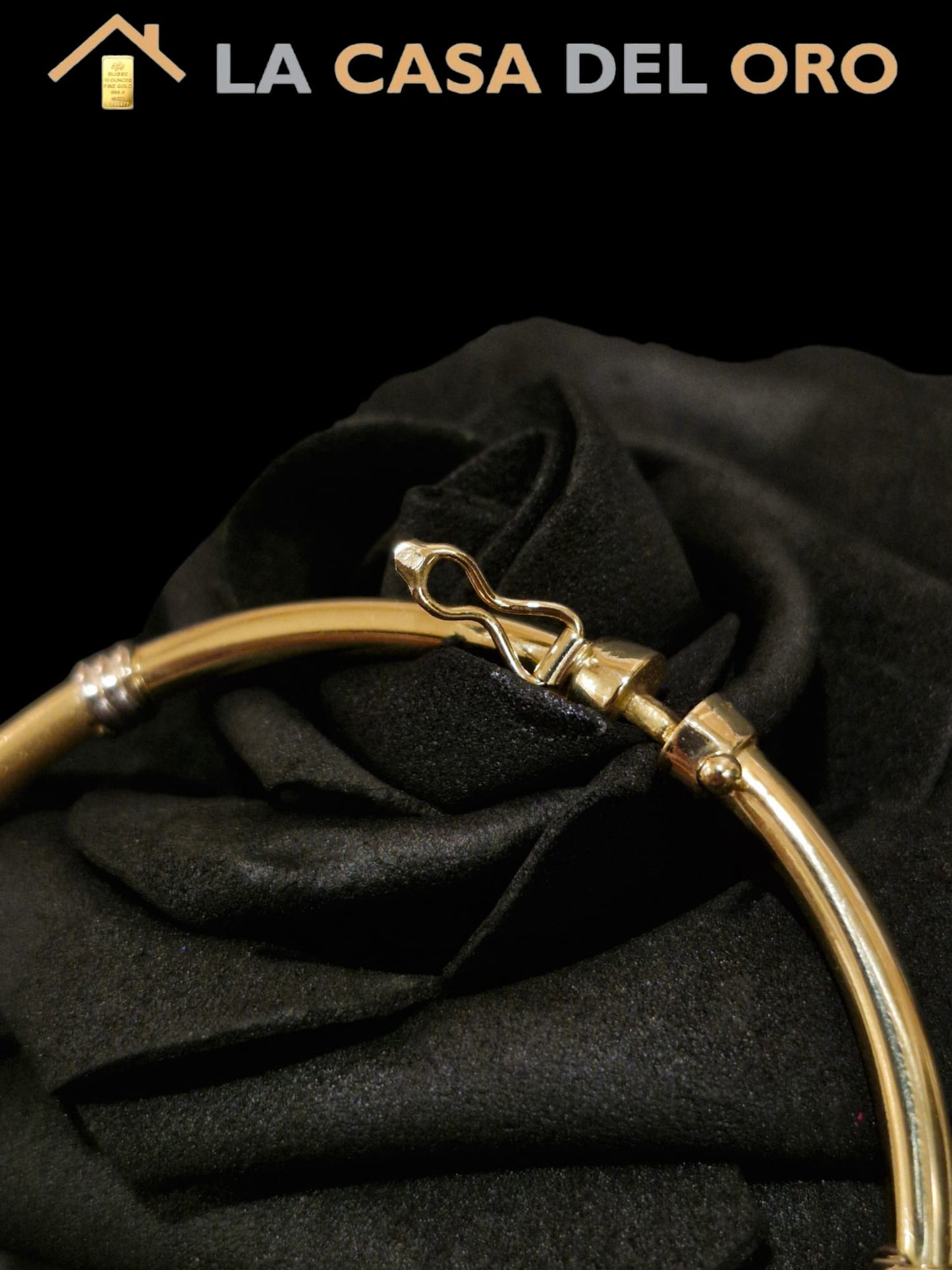 Pulsera rígida oro 18kt