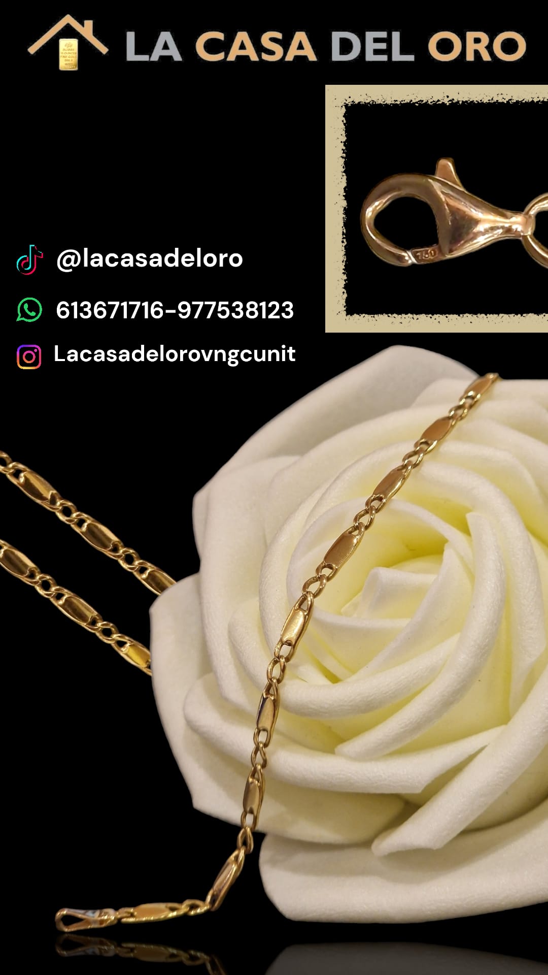 Pulsera 2X1 oro 18kt