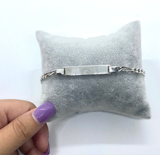 PULSERA NO ME OLVIDES MUJER DE PLATA