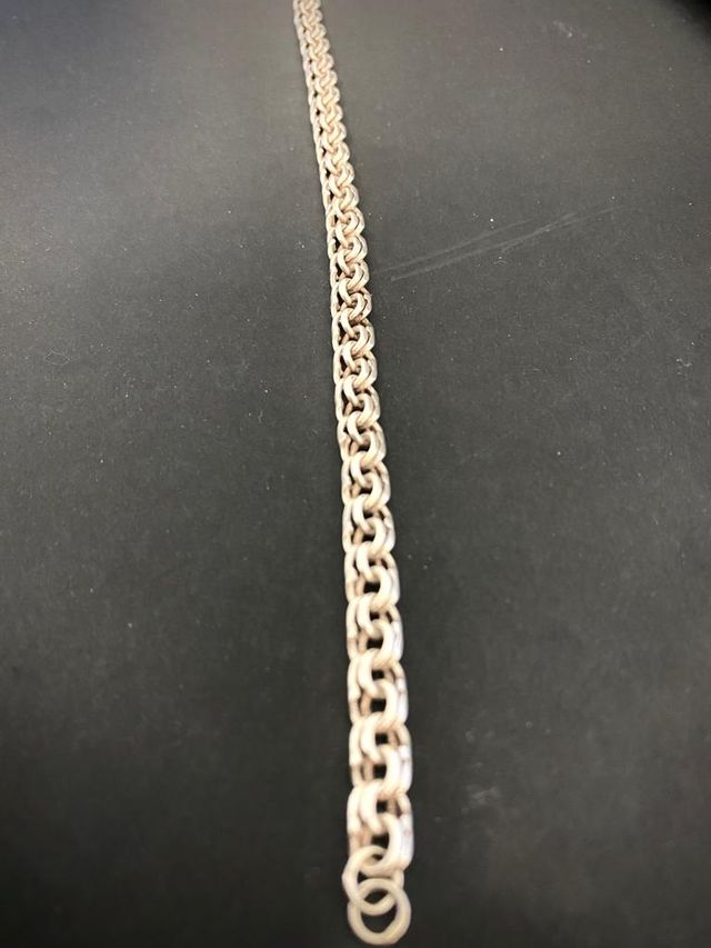 PULSERA PLATA 925 DE DOBLE ESLABÓN