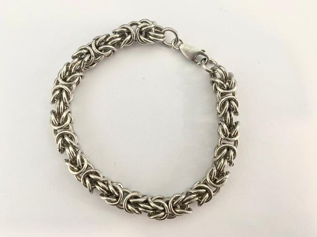 PULSERA BIZANTINA DE PLATA 925